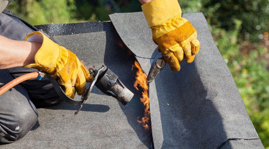 Professional Flat Roofing Installation in Bahama, NC